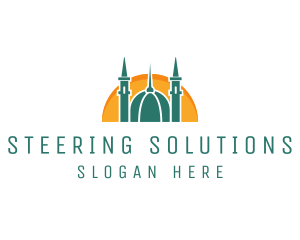 Islamic Mosque Religion logo design