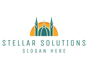 Islamic Mosque Religion logo design