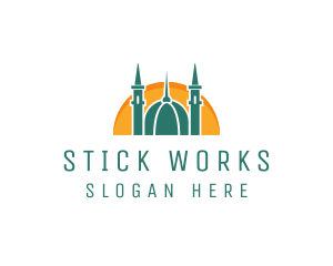 Islamic Mosque Religion logo design