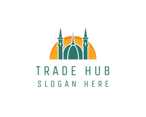 Islamic Mosque Religion logo design