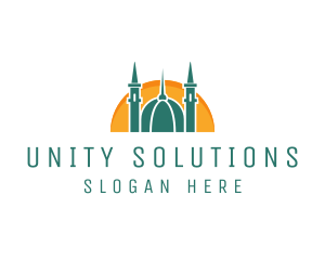 Islamic Mosque Religion logo design