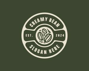 Coffee Bean Organic Cafe logo design