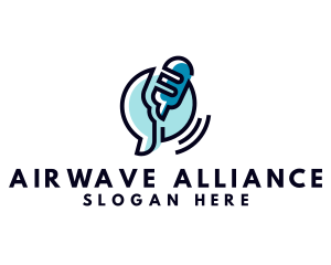 Podcast Radio Station logo
