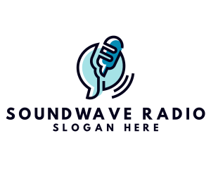 Podcast Radio Station logo