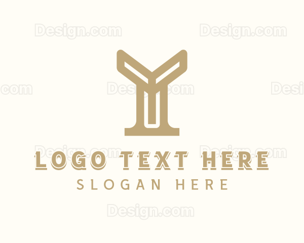 Corporate Firm Letter Y Logo