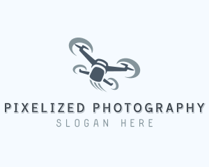 Drone Surveillance Camera logo design