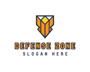 Defense Shield Security logo design