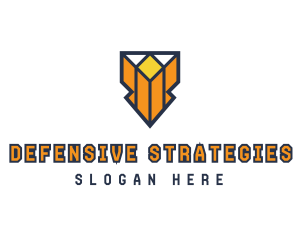 Defense Shield Security logo design