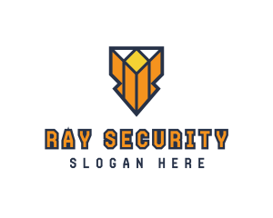 Defense Shield Security logo design