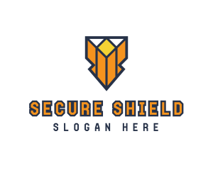 Defense Shield Security logo design