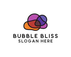 Water Bubble Cloud logo