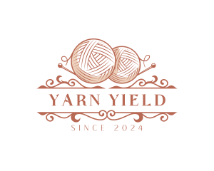 Yarn Needle Crochet logo design