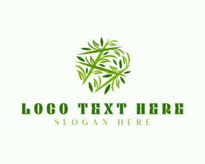 Leafy Herbal Garden logo