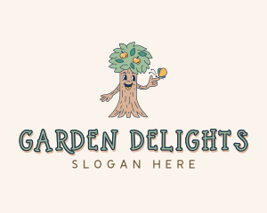 Orange Tree Garden logo design