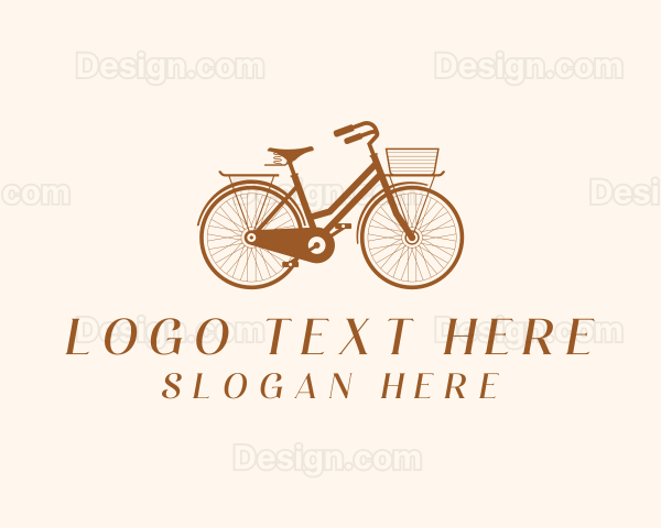 Delivery Bike Courier Logo