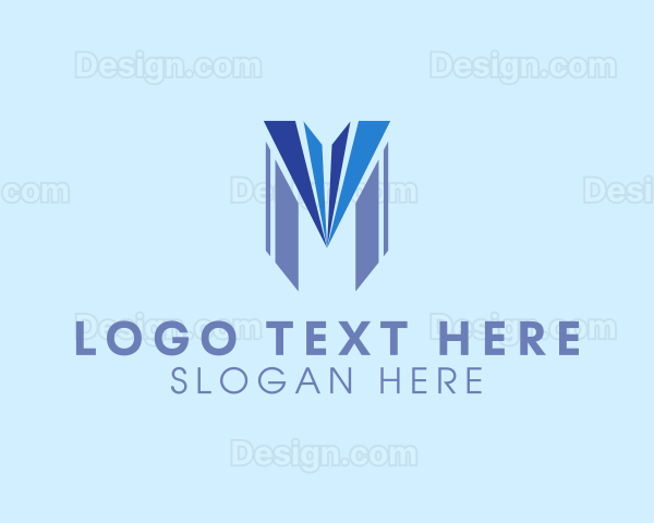 Paper Plane Business Logo