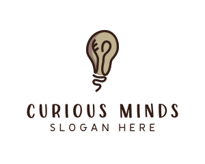 Light Bulb Mind logo design