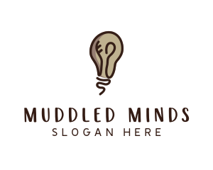 Light Bulb Mind logo design