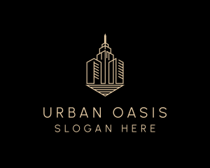 Urban City Towers logo design