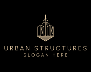 Urban City Towers logo design