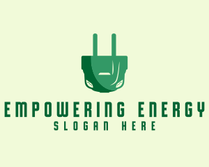 Electric Car Plug logo design