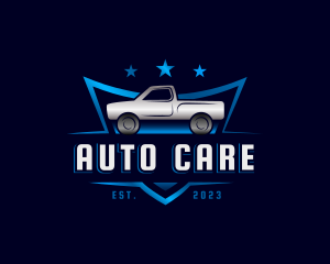 Car Pickup Automotive logo design