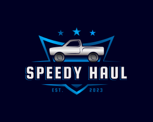 Car Pickup Automotive logo design