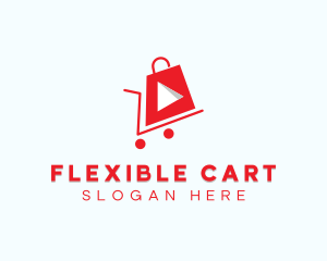 Shopping Vlog Channel logo design