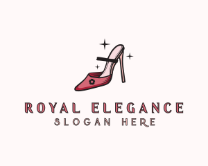 Elegant Women High Heels logo design