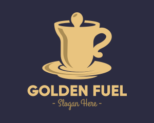 Golden Bell Cafeteria logo design