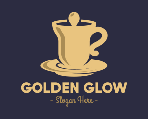 Golden Bell Cafeteria logo design