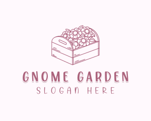 Flower Gardening Yard logo design