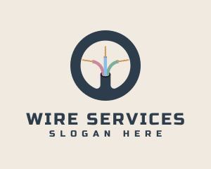 Cable Wire Electrician logo