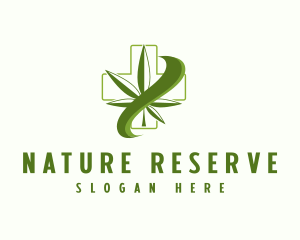 Nature Medical Weed logo design