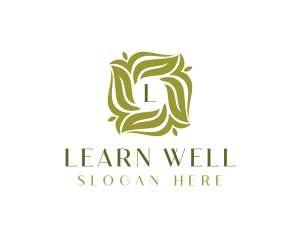 Wellness Nature Garden logo design