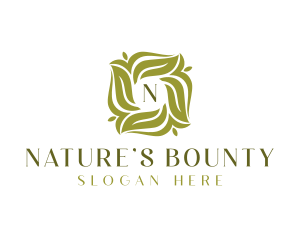 Wellness Nature Garden logo design