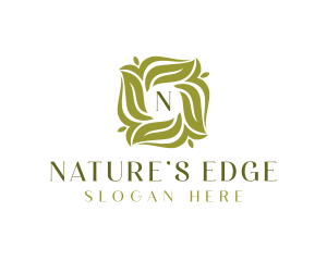 Wellness Nature Garden logo design