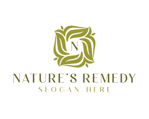 Wellness Nature Garden logo design