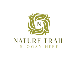 Wellness Nature Garden logo design