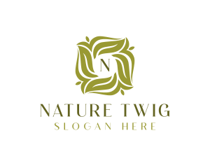 Wellness Nature Garden logo design