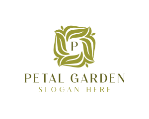 Wellness Nature Garden logo design