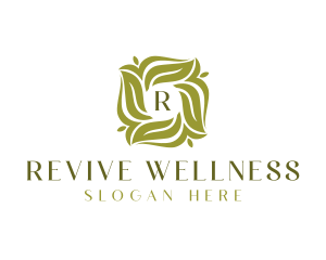 Wellness Nature Garden logo design