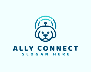 Pet Dog Radar logo design