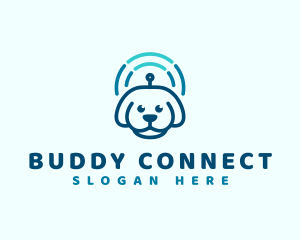 Pet Dog Radar logo design