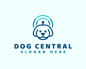 Pet Dog Radar logo design