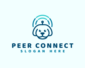 Pet Dog Radar logo design