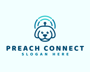 Pet Dog Radar logo design