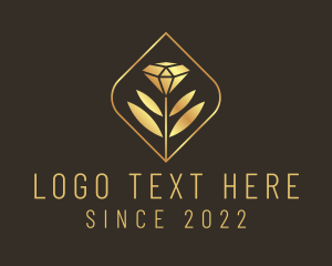Golden Leaf Diamond  logo