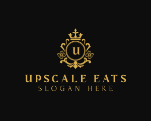 Upscale Royal Boutique logo design