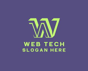 Tech Web Developer Programmer logo design